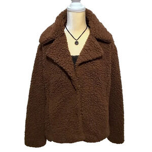Caslon NWOT Faux Shearling Jacket Women M